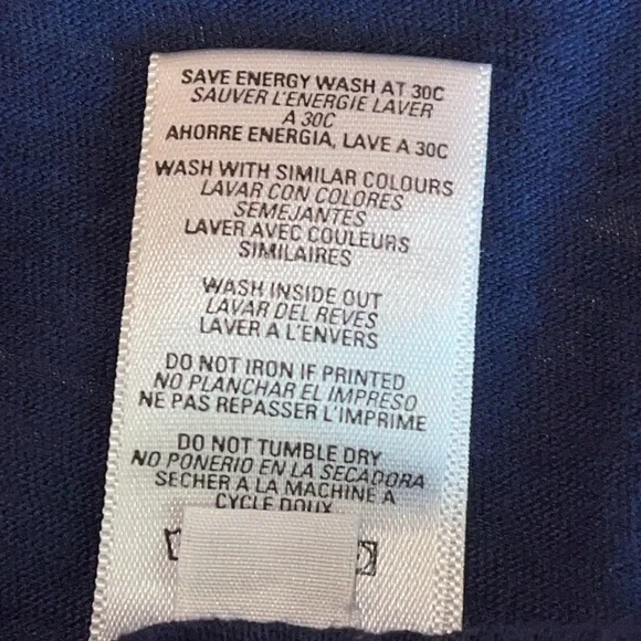 Sundry Supima Cotton Navy Blue Short Sleeve Graphic Tee Sz. 2 - Picture 11 of 12